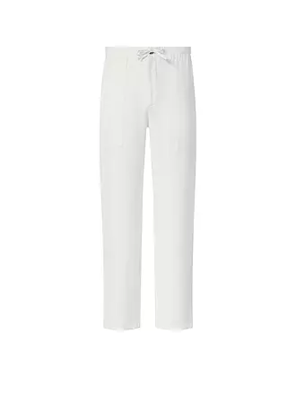 ECOALF | Pantalon en lin ETHICALF | weiss